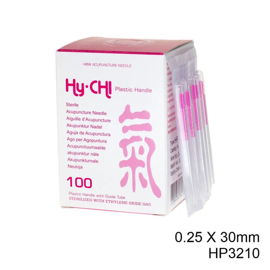 Hy-Chi™ HP-Type - 0.25mm x 30mm (HP3210) Acupuncture Needles Wabbo Company